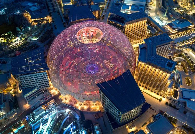 2020迪拜世博会即将开幕,一起来见证场馆建筑完工盛况