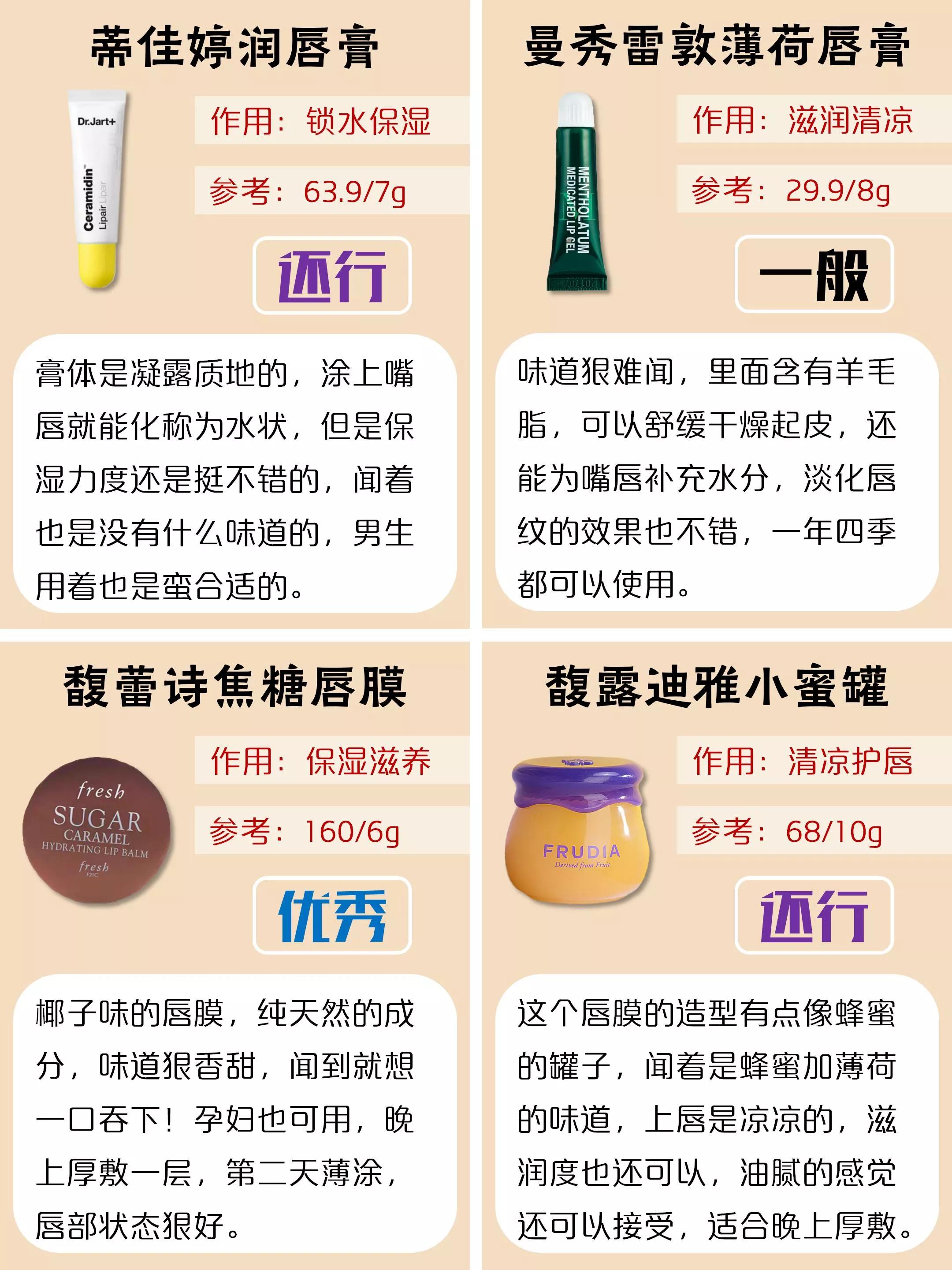 被夸了好多次的润唇膏，来分享给大家