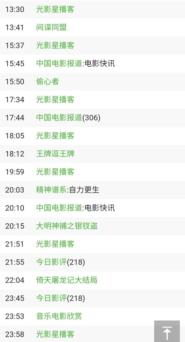 央视电影频道11月2日节目表，有你想看的吗？（附部分影片看点）