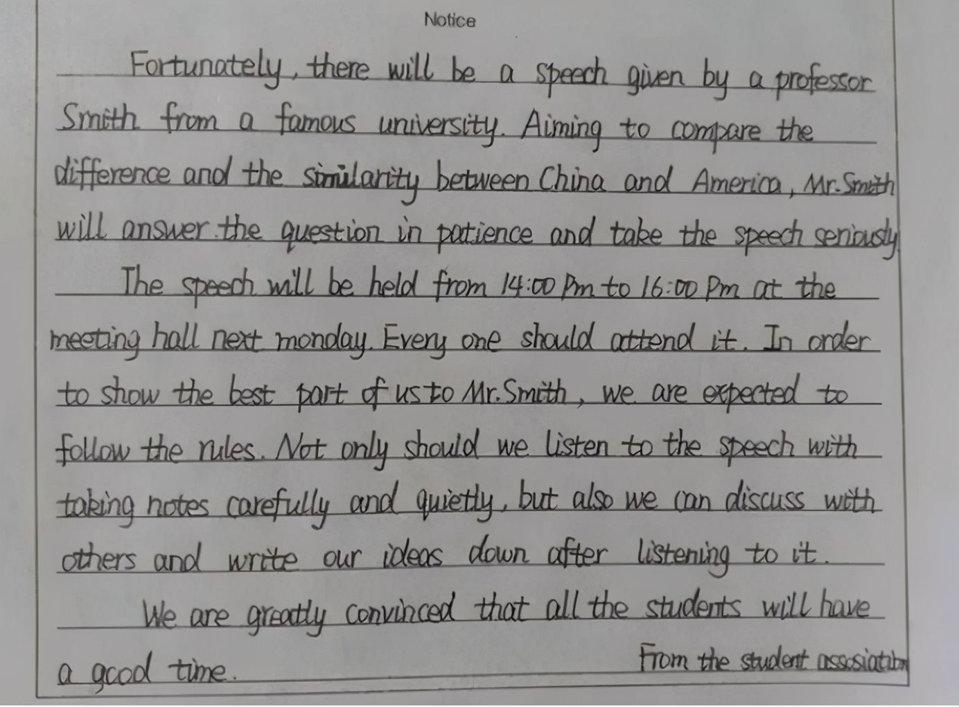 那些高考出现的“神仙字体”，字迹工整，阅卷老师看了就想给满分