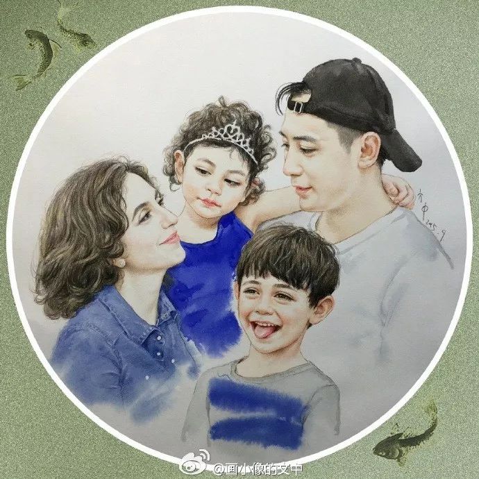 比起打印画,美院毕业的他,笔下这种彩铅水彩画才好看哭了