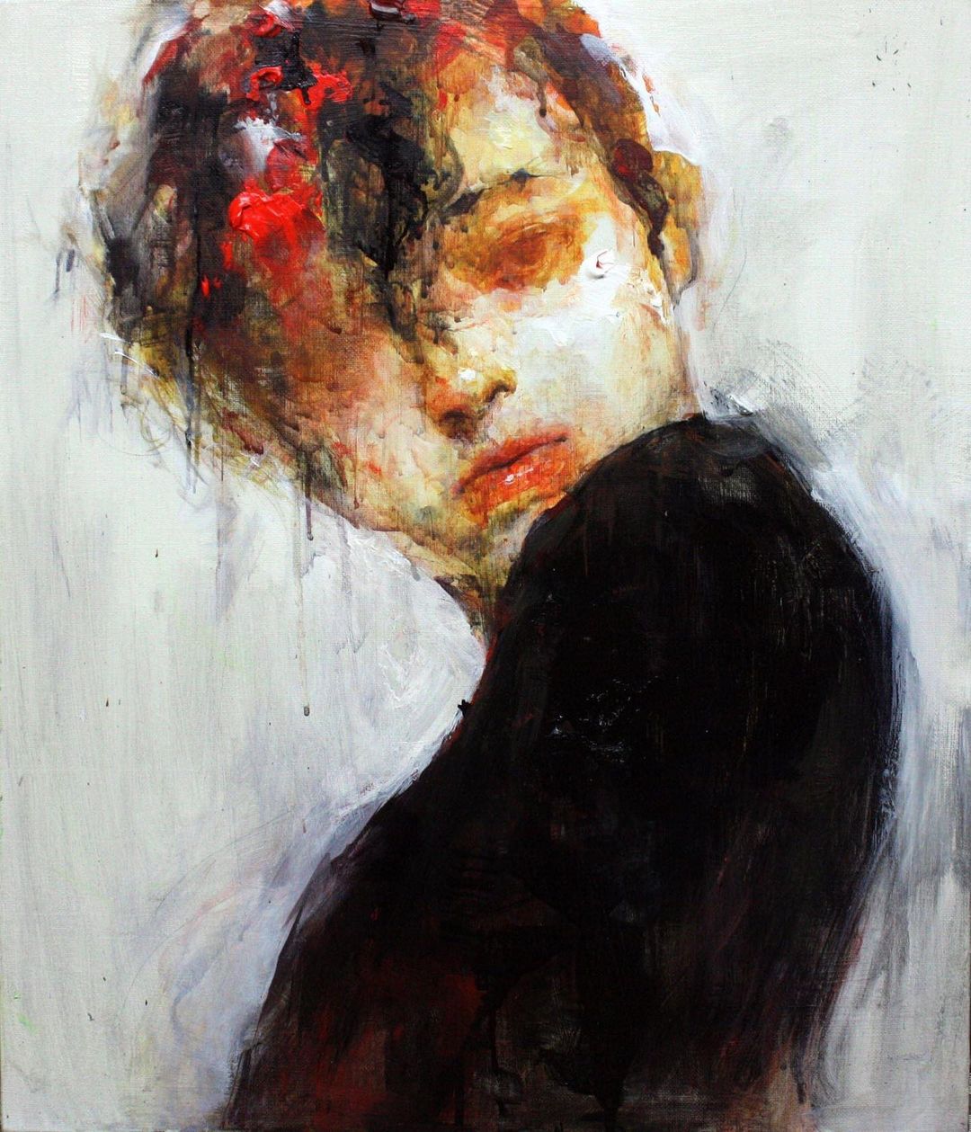 个性十足丨韩国水彩画家随意性的水彩画人物