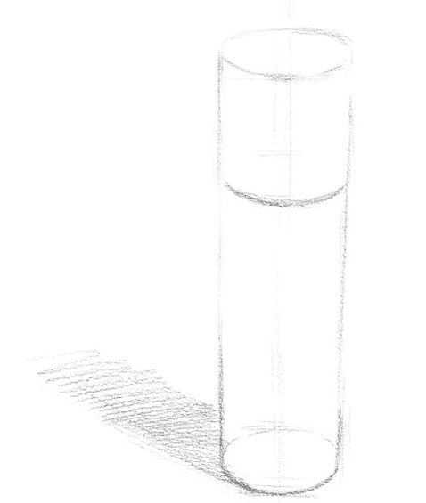 几何体素描很难画？分步骤教你画圆柱体画法，简单易学，建议收藏
