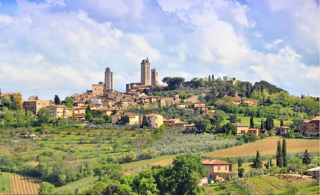 迷人的意大利小镇