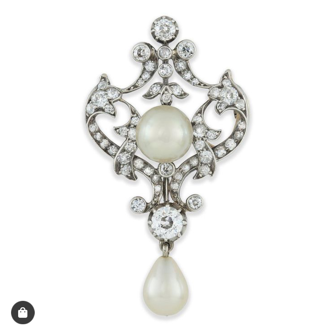 它被称为宝石皇后，是皇室最爱的19世纪珍珠首饰