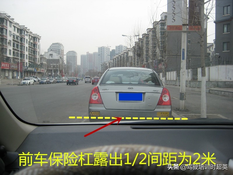 向道路右侧、侧方位泊车及出车位操作要领