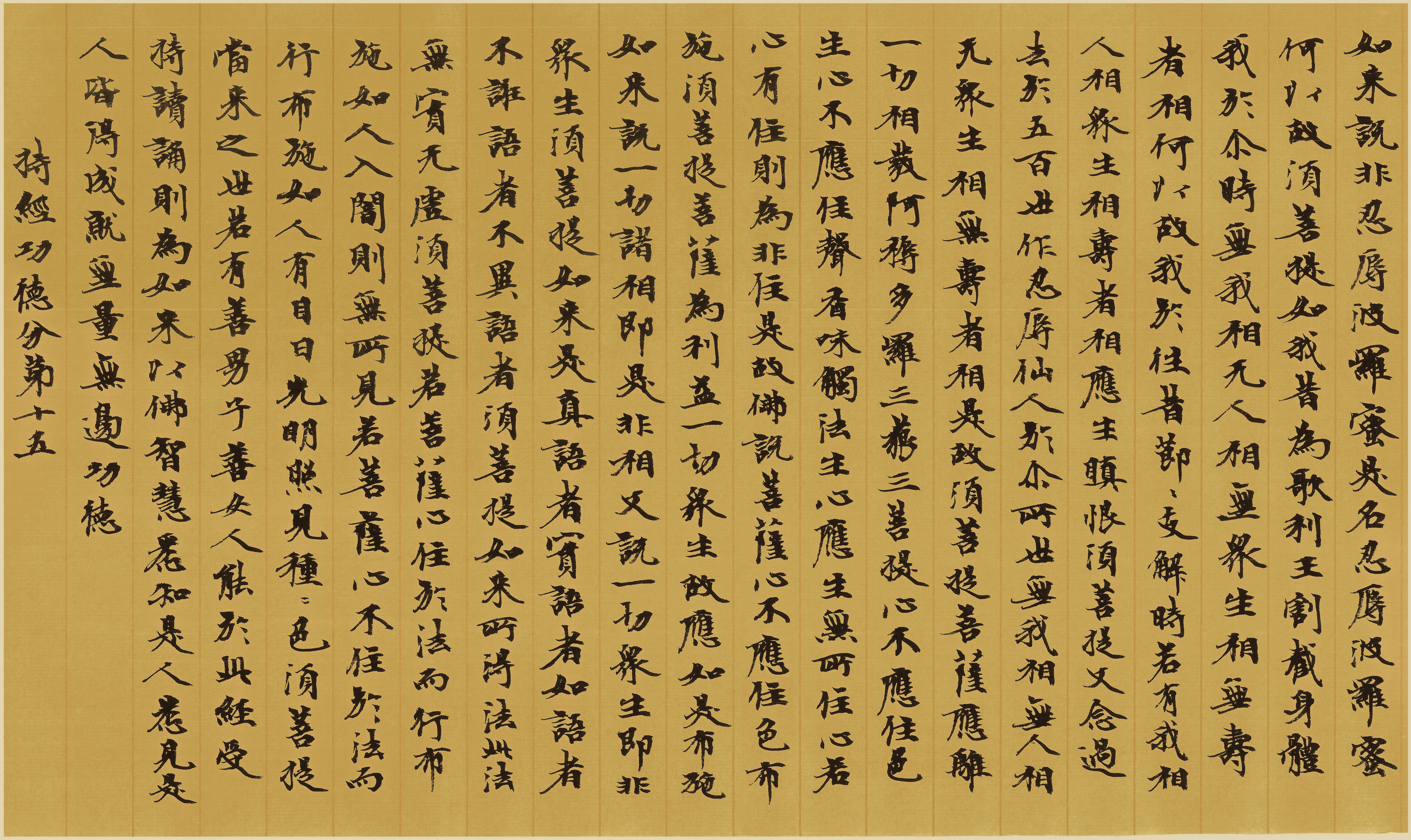 楷书:微末手书《金刚经》高清全版(建议收藏)