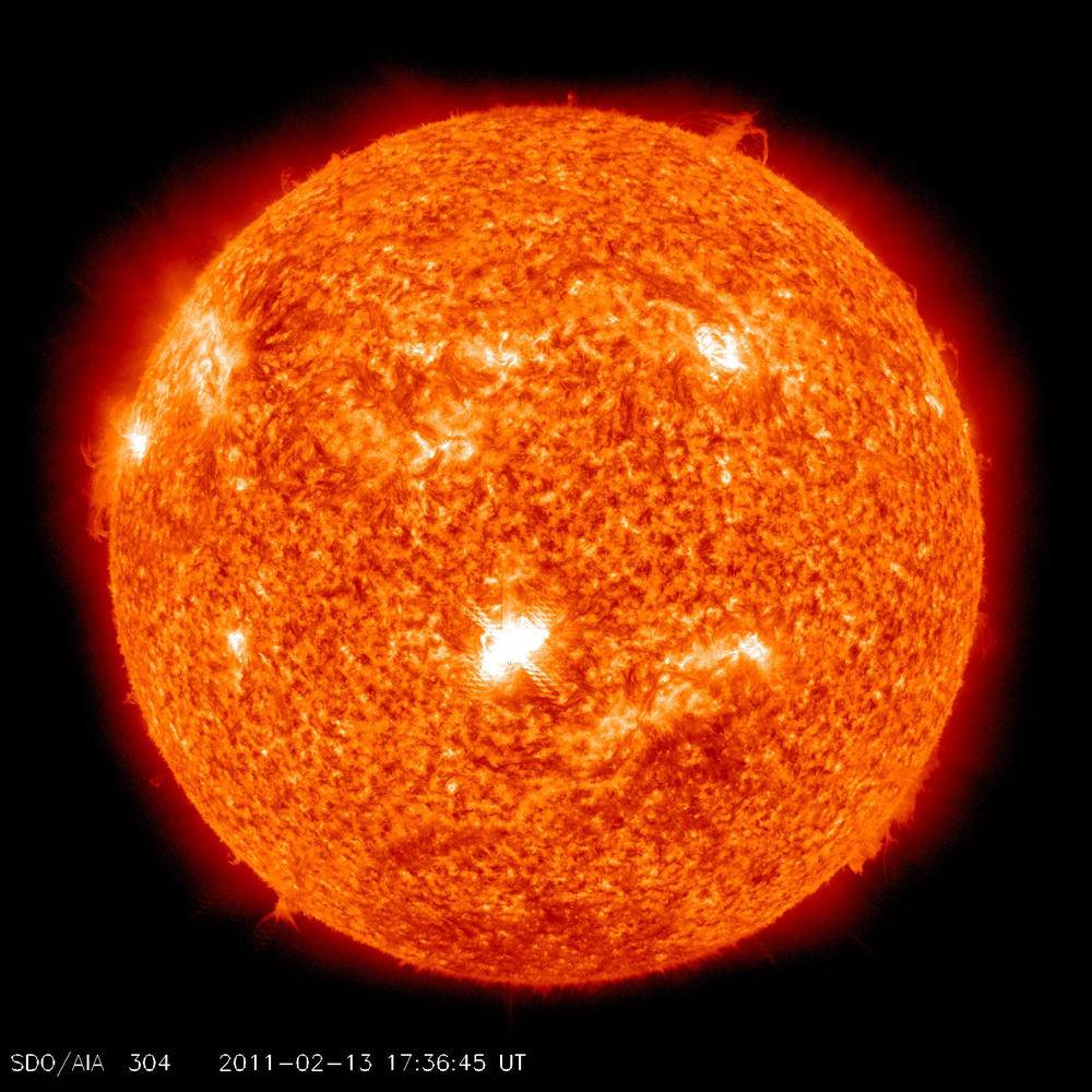 从太空中看到的太阳,跟从地球上看到的太阳一样吗?