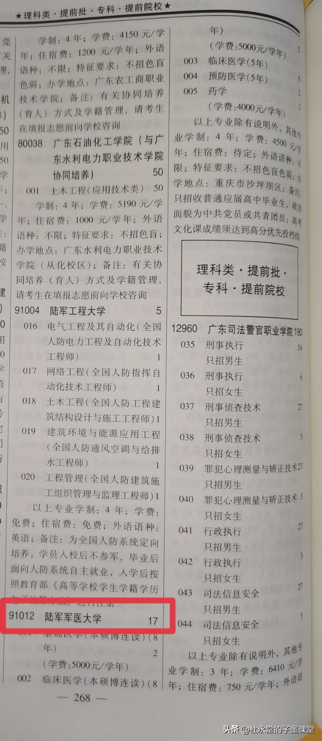 陆军军医大学，何许大学？为何2020年出现缺档现象，无人投档