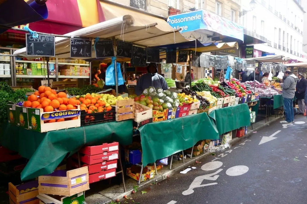 买个菜还可以凹造型，物美价廉的巴黎集市推荐