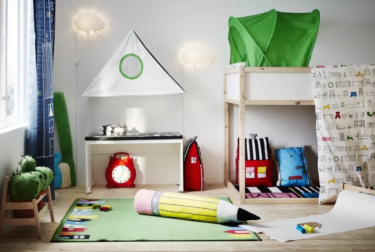 兒童遊戲室創意：22個小技巧幫你打造孩子的娛樂空間