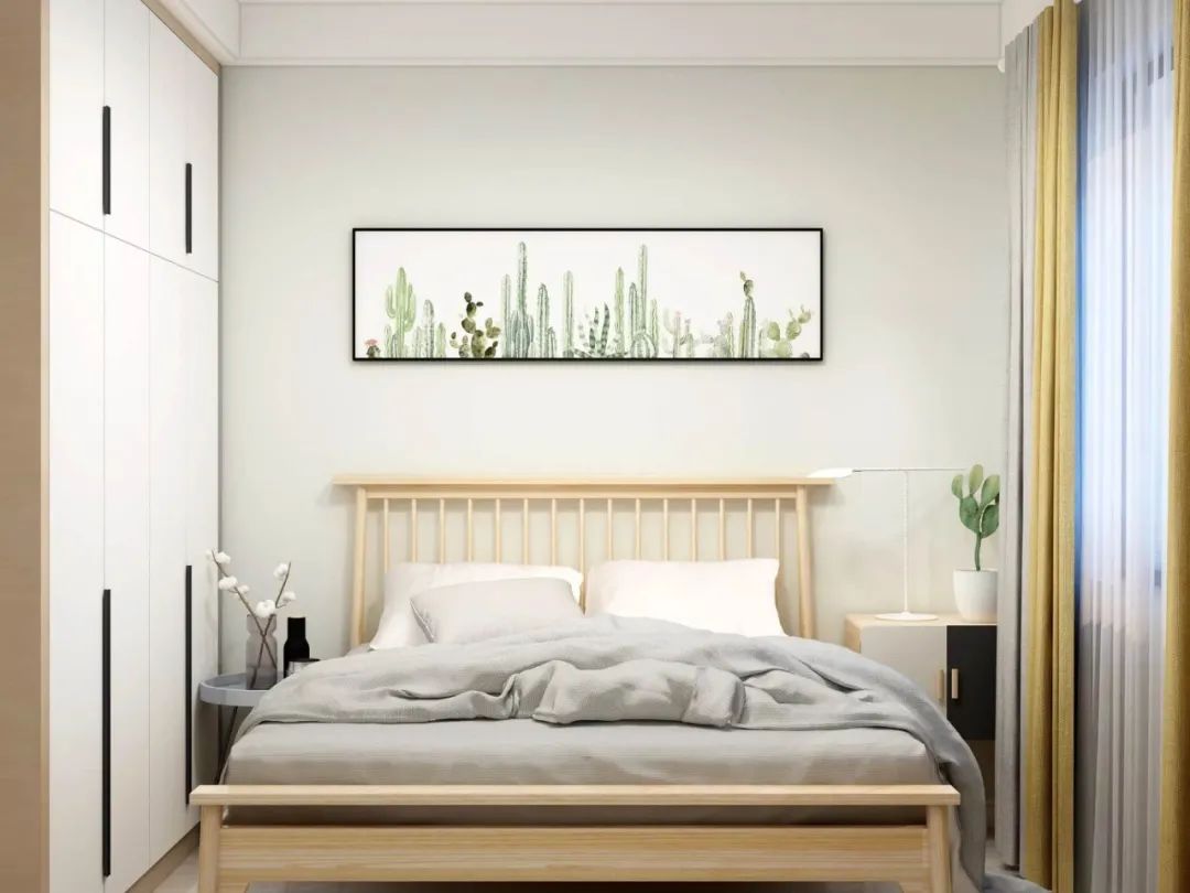 清新+活力，25天花8w，95后姐妹俩打造了64m²北欧小两居
