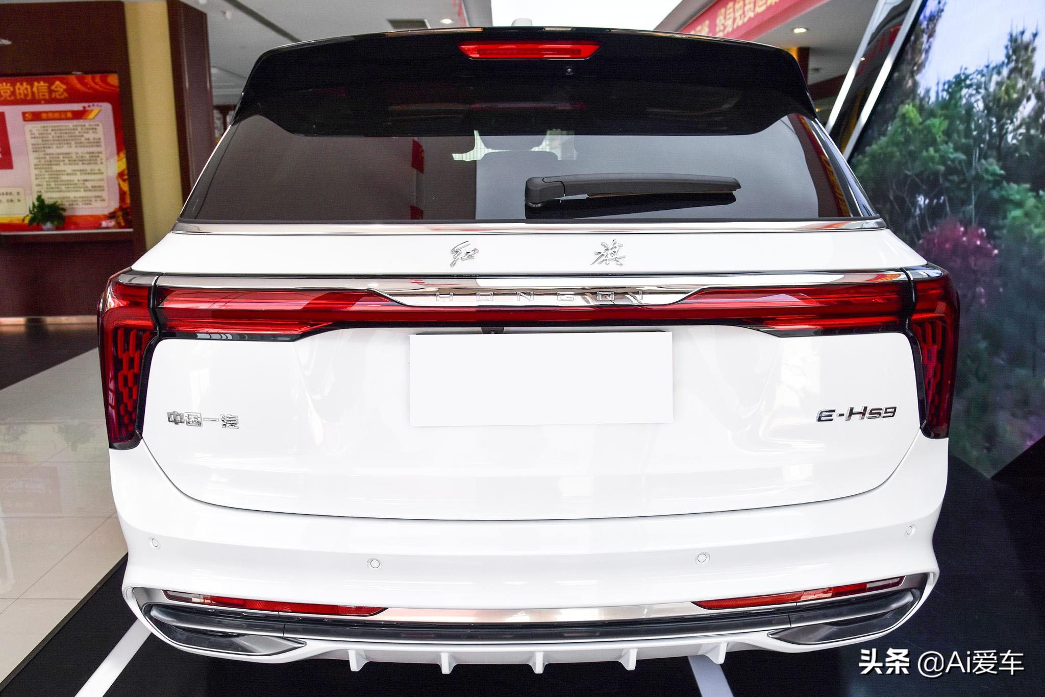 最便宜豪华顶级旗舰7座SUV，动力超V6且不烧油，带你看红旗E-HS9