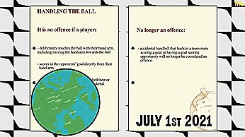 新修改的手球规则是什么？