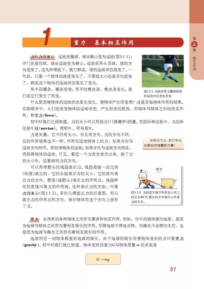 2020年高中物理（必修一）电子课本