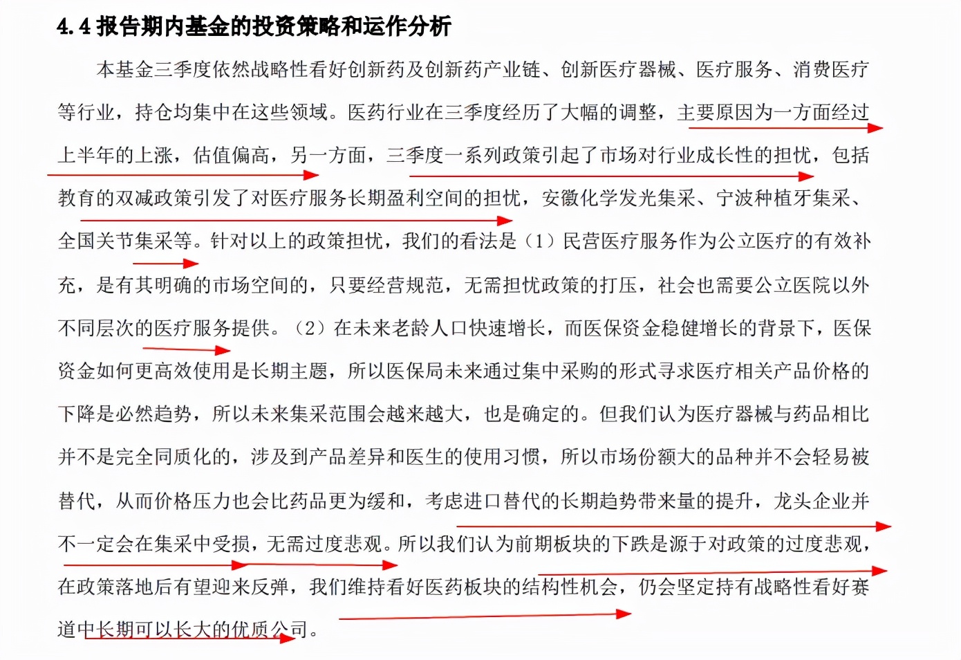 关于医药板块，葛兰、赵蓓、吴兴武、郑磊、葛晨说了这些