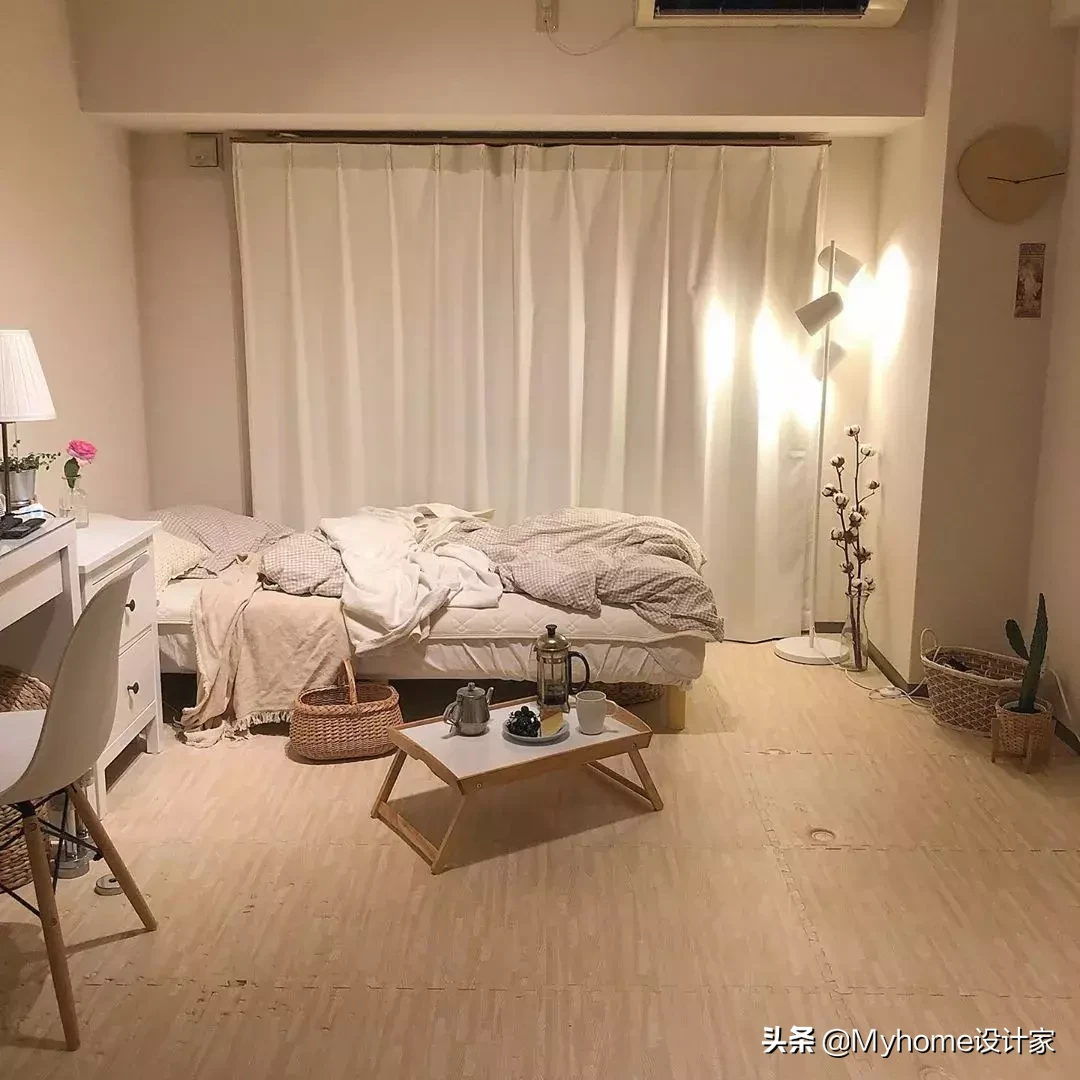 日本女生有底气,出租屋都能这样改!4招让宿舍高颜还有治愈感