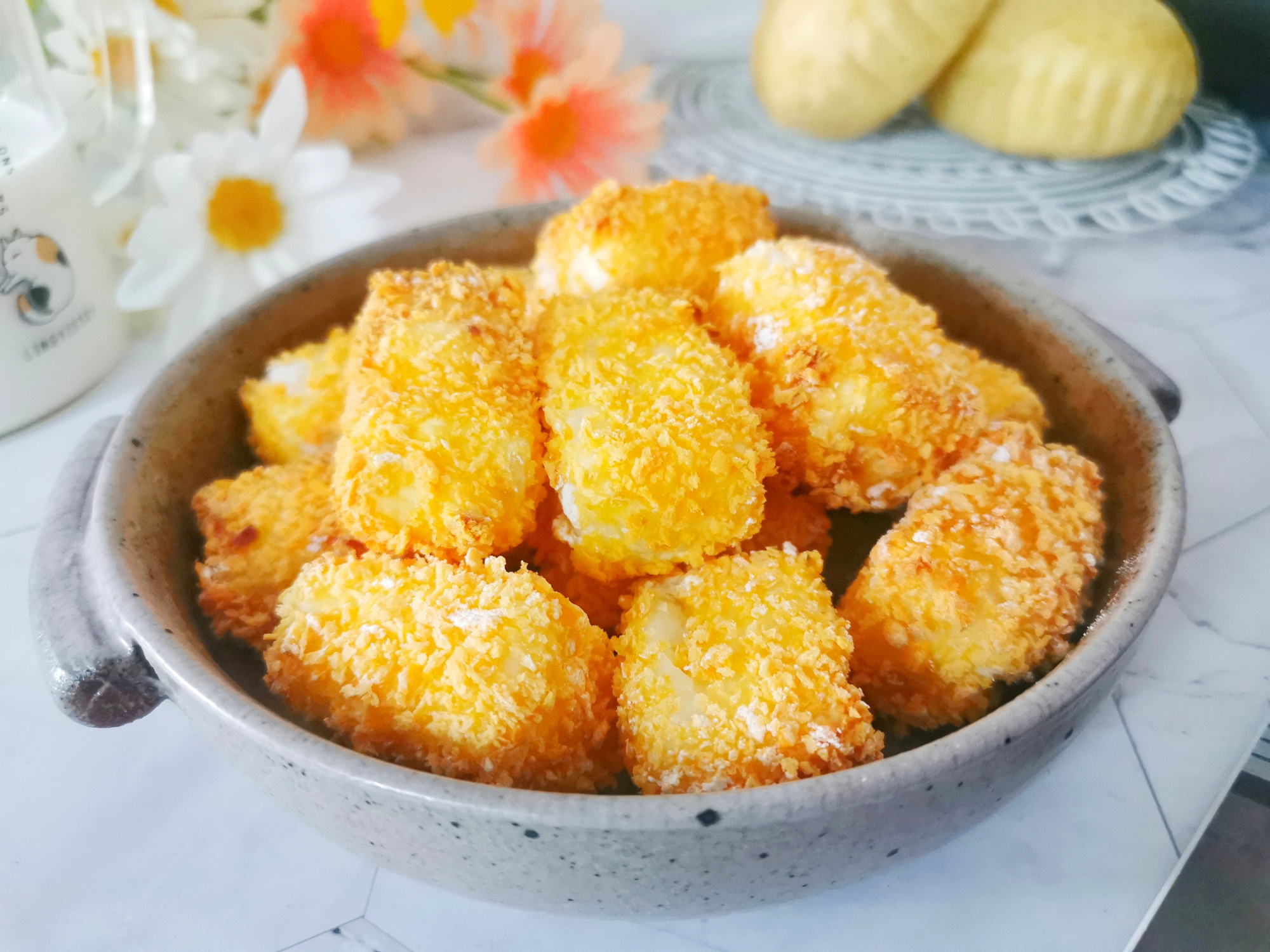 炸牛奶的做法和配料(饭店必点的炸牛奶做法教程)