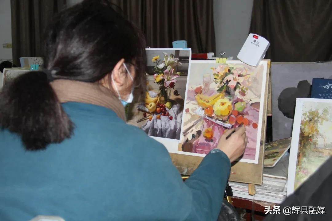 河南辉县丨新年添华彩 丹青绘辉煌——我市二中2021届美术、书法考生在省专业统考中成绩喜人