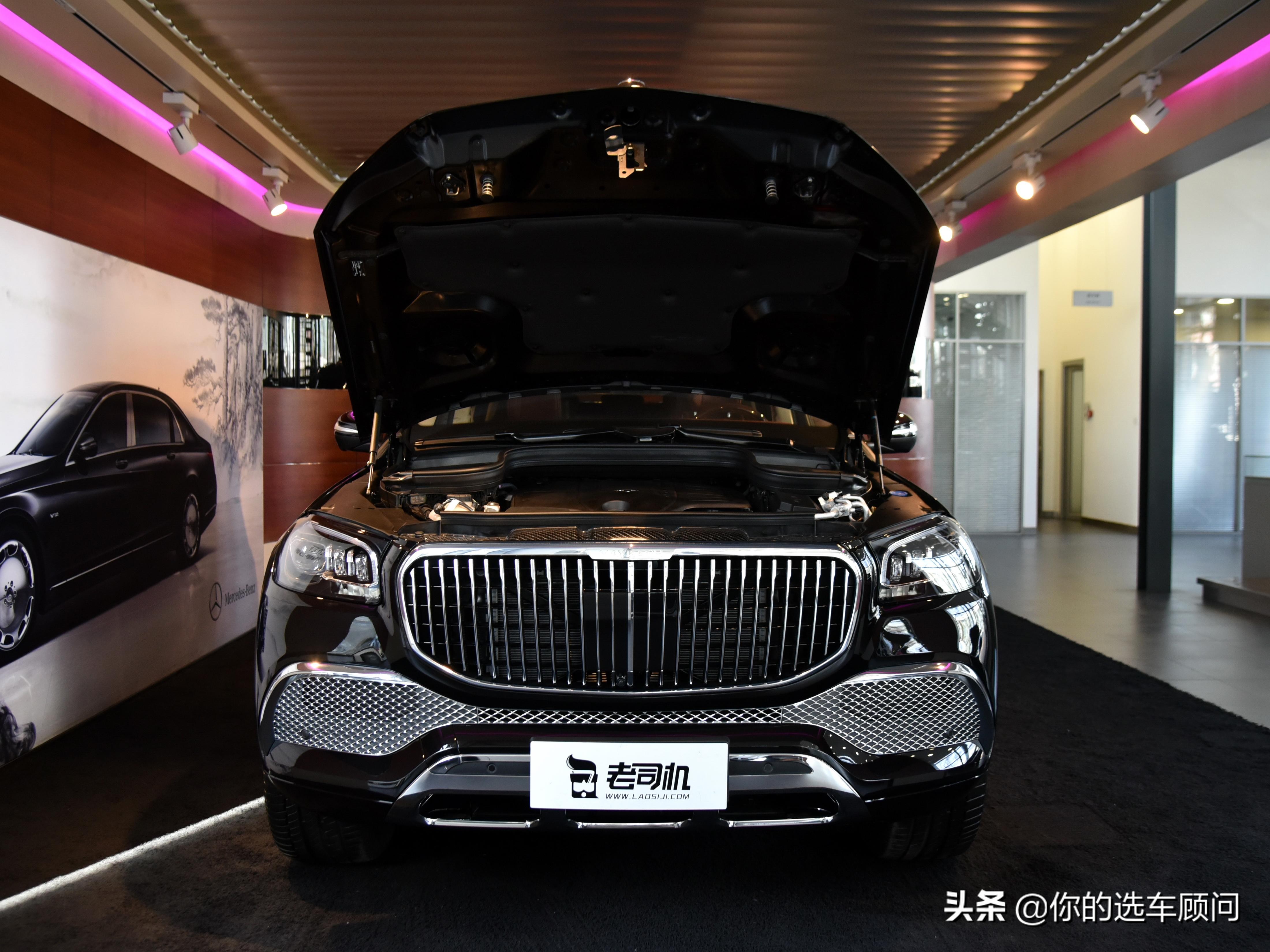 顶级奔驰200万以内!大老板选择的迈巴赫suv,实拍奔驰迈巴赫gls