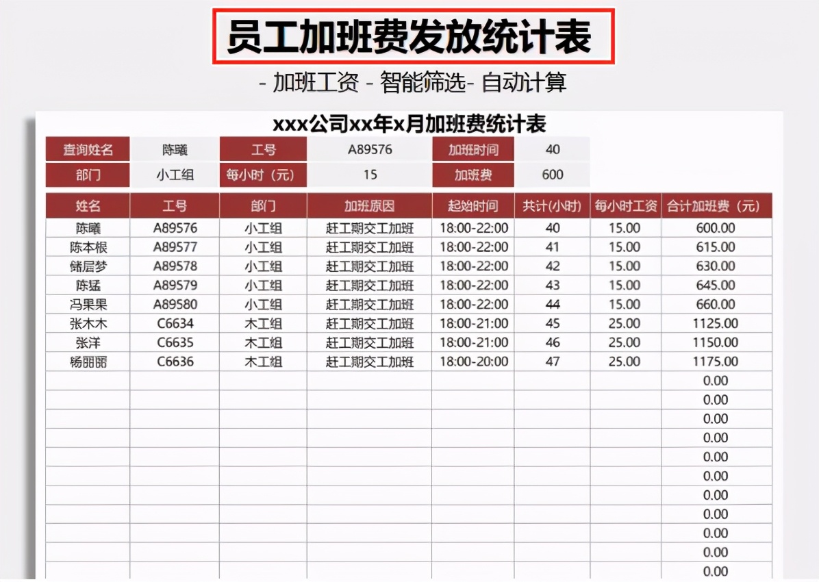 工资核算太困难？这十张Excel工资表模板能帮你大忙，可直接使用