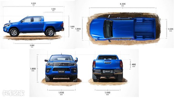 这就是丰田Hilux皮卡的真正实力，如果引进国内你会买吗？