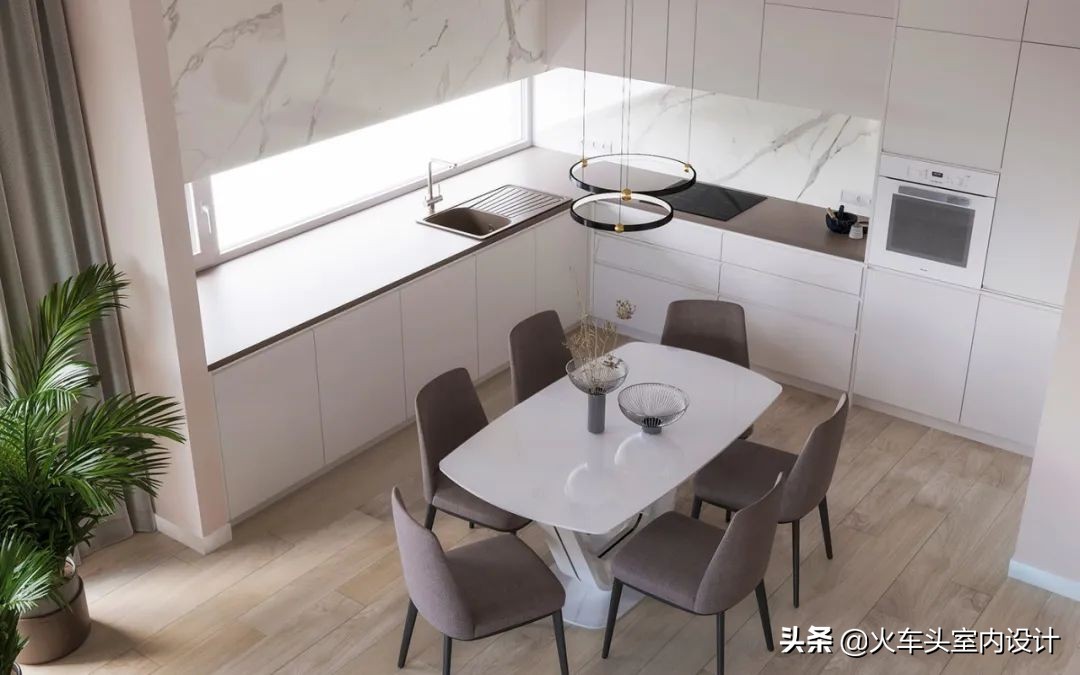 一对年轻夫妇的95㎡两居室，温暖柔和