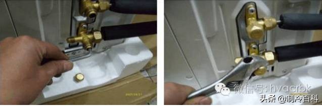 制冷系统怎么抽真空操作？