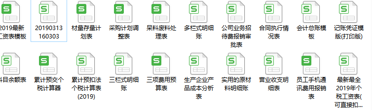 财务经理央求：陈会计拿出珍藏多年的600+财务表格模板后再辞职