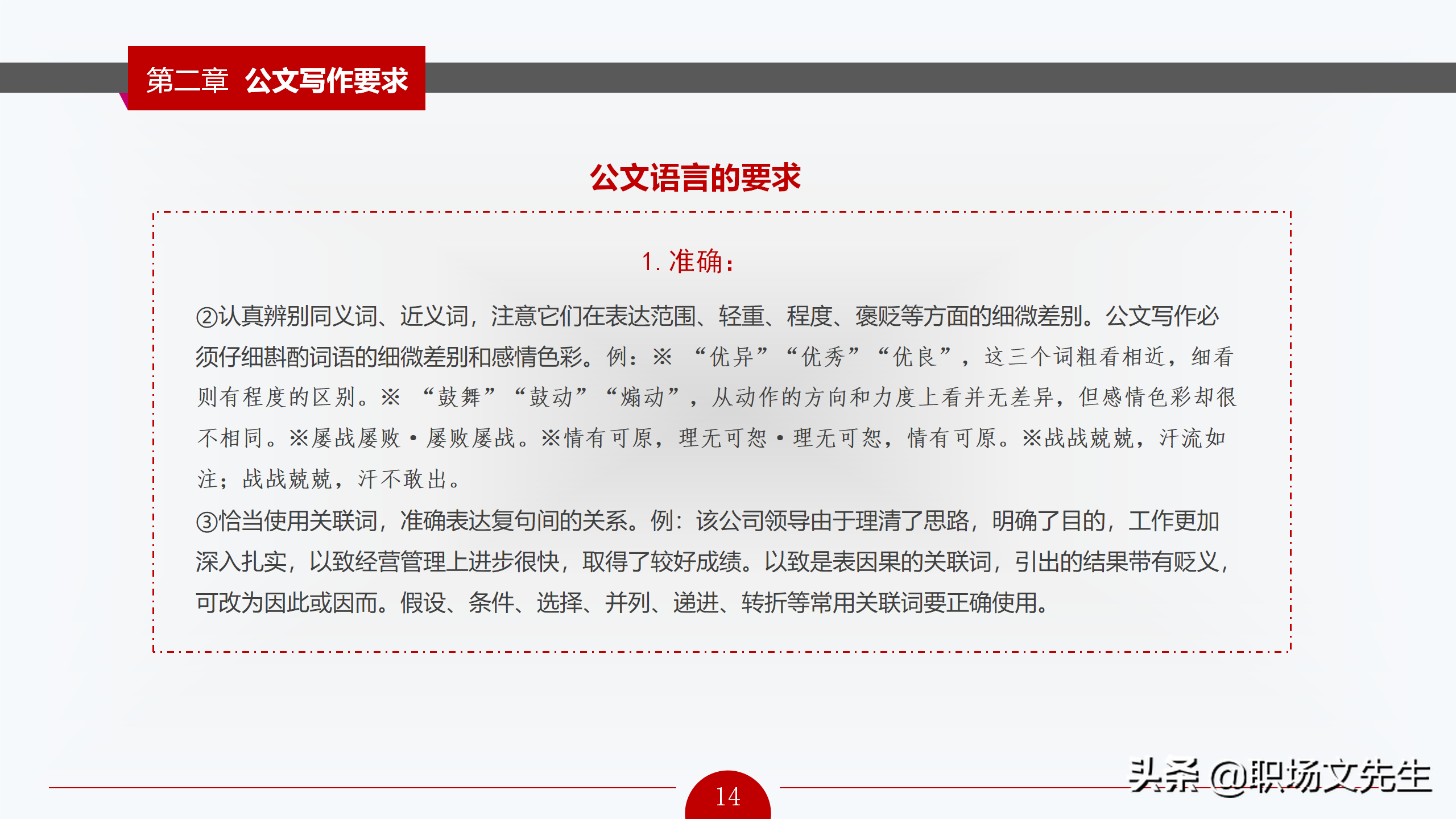 公文写作概述，72页公文写作培训课件，公文写作要求和具体方法