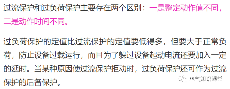 什么是過電流？什么是過負荷？兩者有區別嗎？看完漲知識了