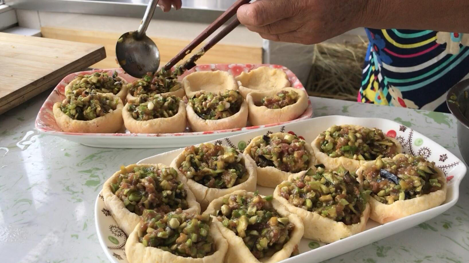 老妈菜谱之「健康杂粮包」饭菜一锅出，粗粮细作，隔壁孩子馋哭了