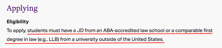 中国非法本能申请T14 法学院LLM吗？这次让你明明白白！