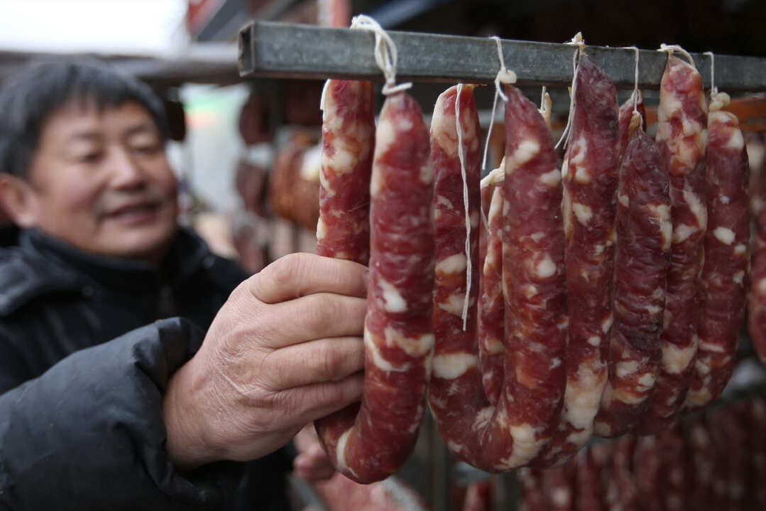 晒好的香肠，保存切忌放冰箱，老一辈教你传统做法，保存久还新鲜