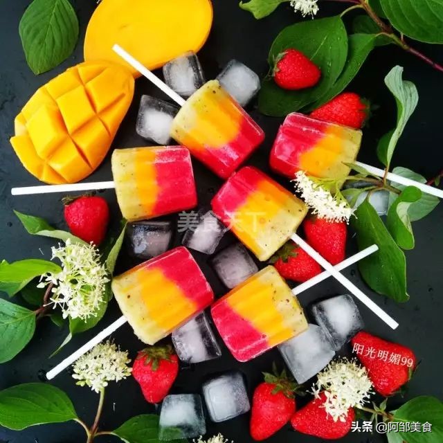 6款夏日花式冰糕做法，给你冰火两重天酷爽体验