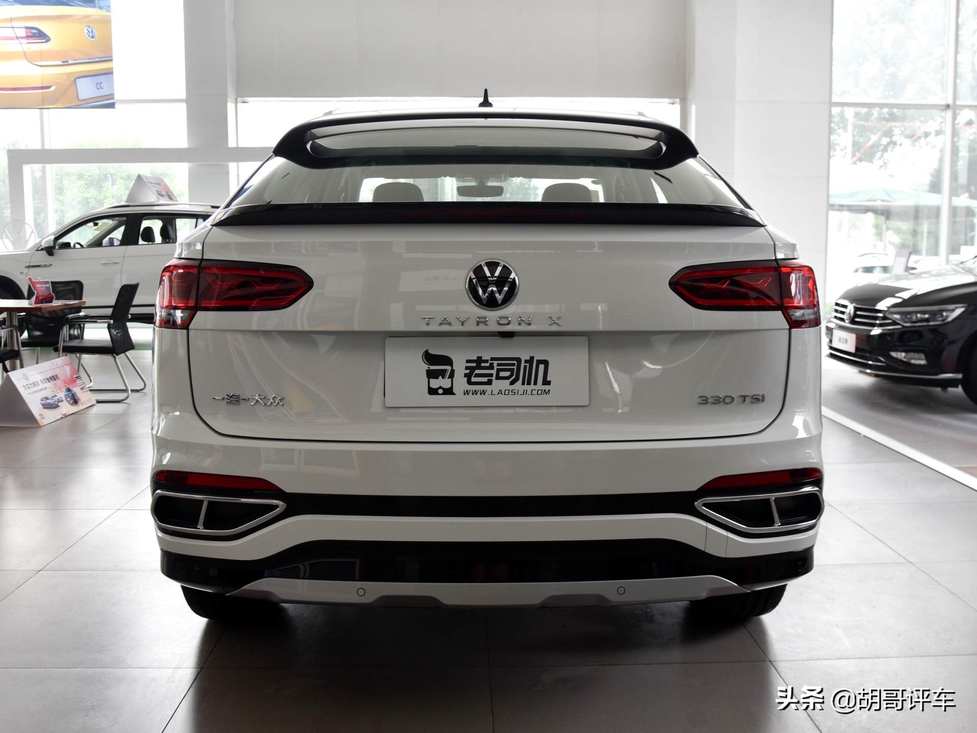 德系合资轿跑SUV，空间大回头率高，实拍大众探岳X