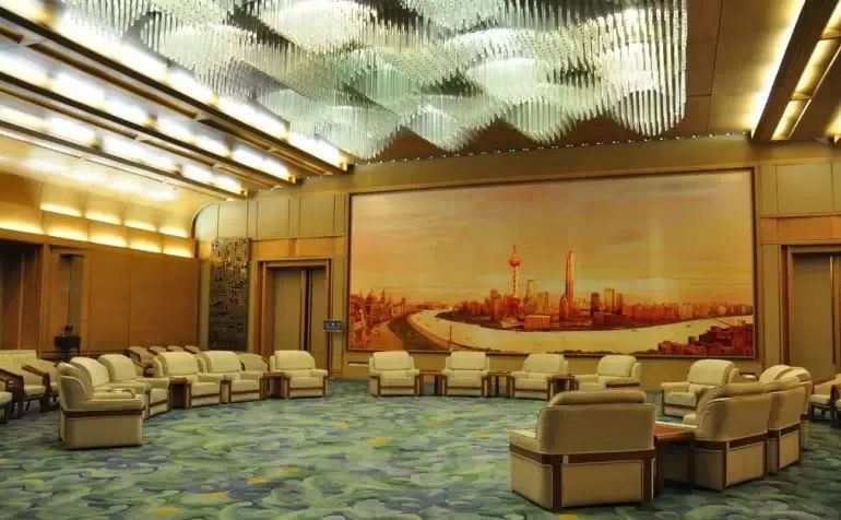 人民大会堂接待国宾的家具长什么样?