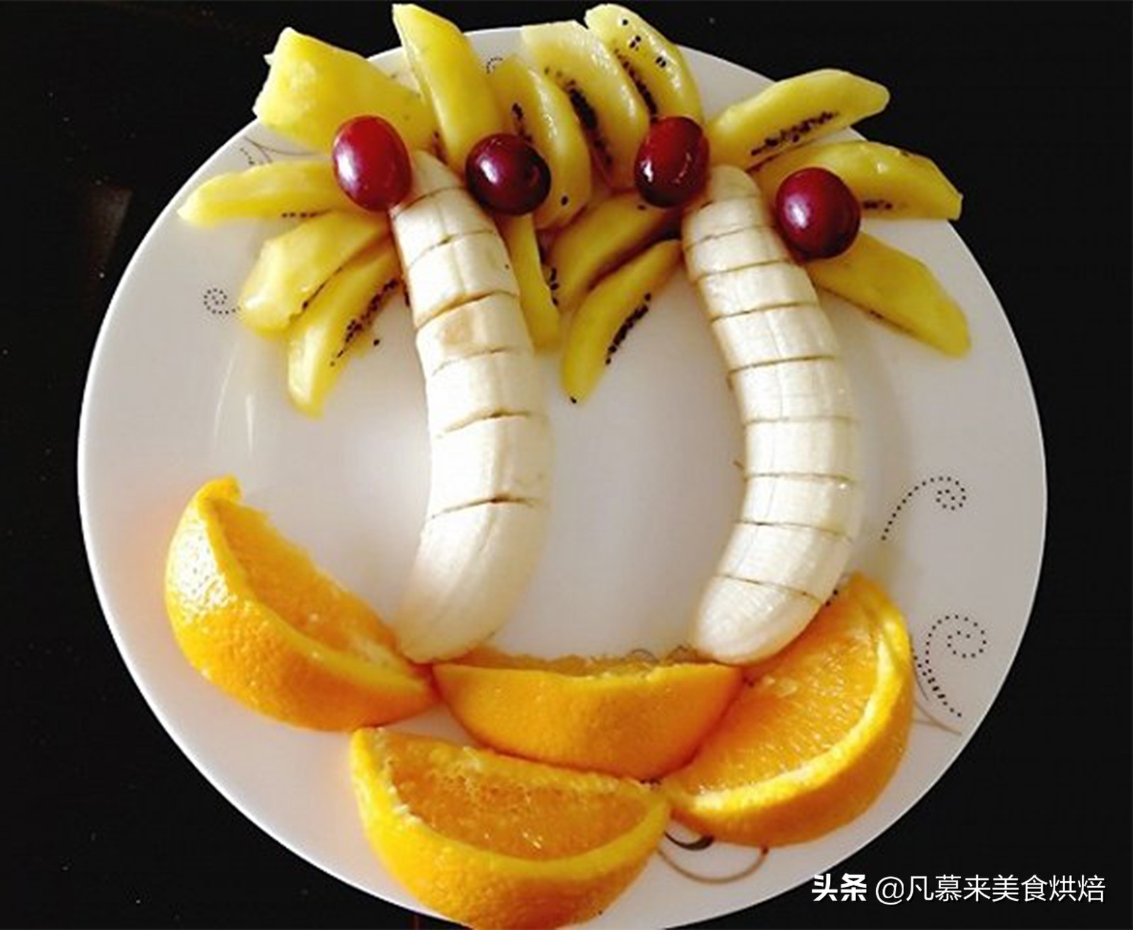 西瓜水果拼盘(5种常见水果拼盘的花样切法教程)