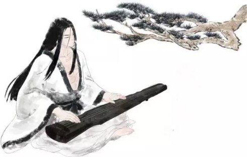 高傲的孤松嵇康，曾经被认为是神仙下凡，拒绝出仕被人憎恨