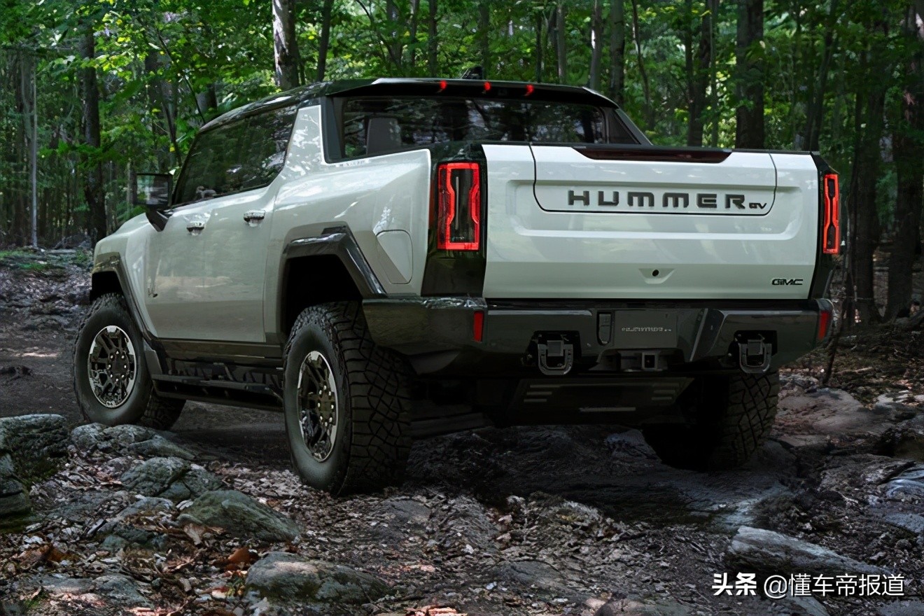 曝光丨比野马F-150重一倍！悍马电动版车重超4吨，或因重型电池组