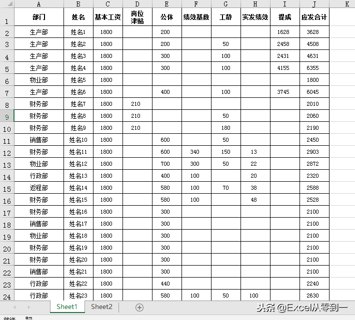 最另类的表格制作法：颠覆传统的工作表创建技巧