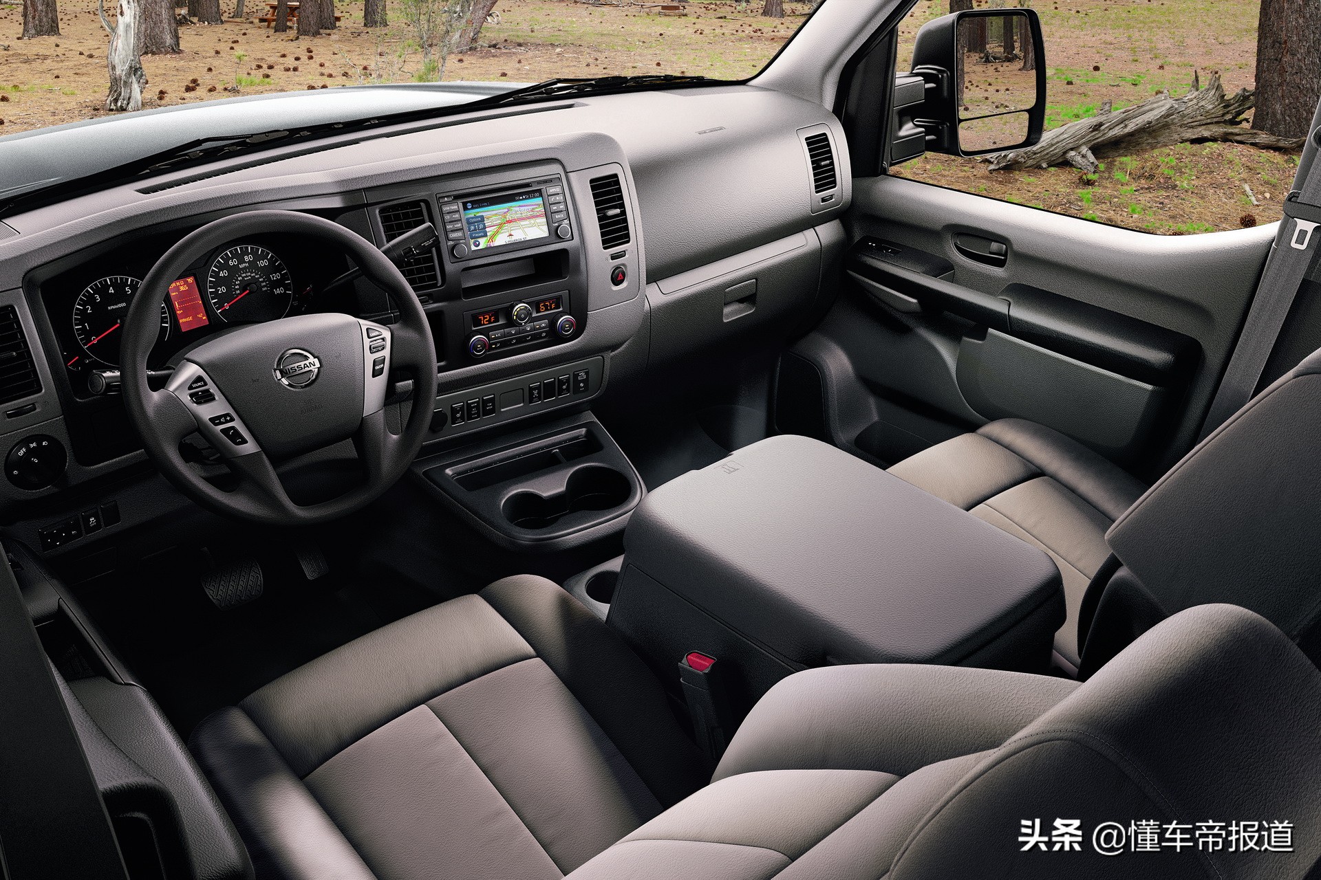 新车 </p><p>　　 搭载V8发动机的厢货，日产新款NV3500官图发布