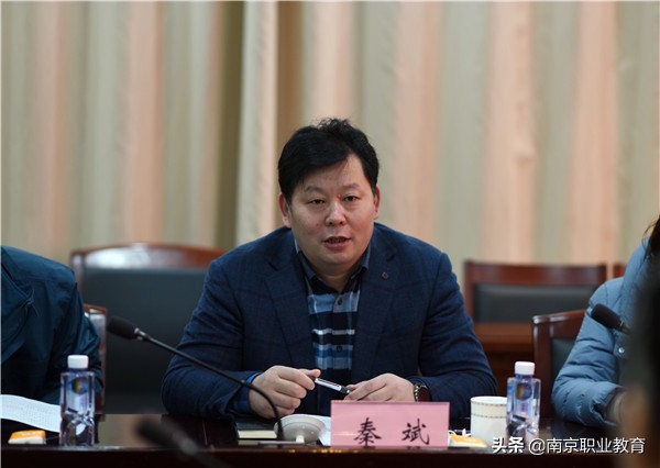 南京浦口中专校迎接区教育局2020春季开学工作视导