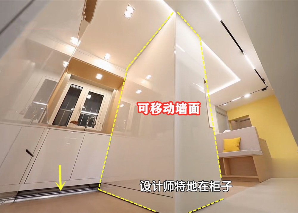 【親子宅設計精選】北京48㎡，跨國夫妻花38萬打造3室4廳，住下3代6口人，太厲害了
