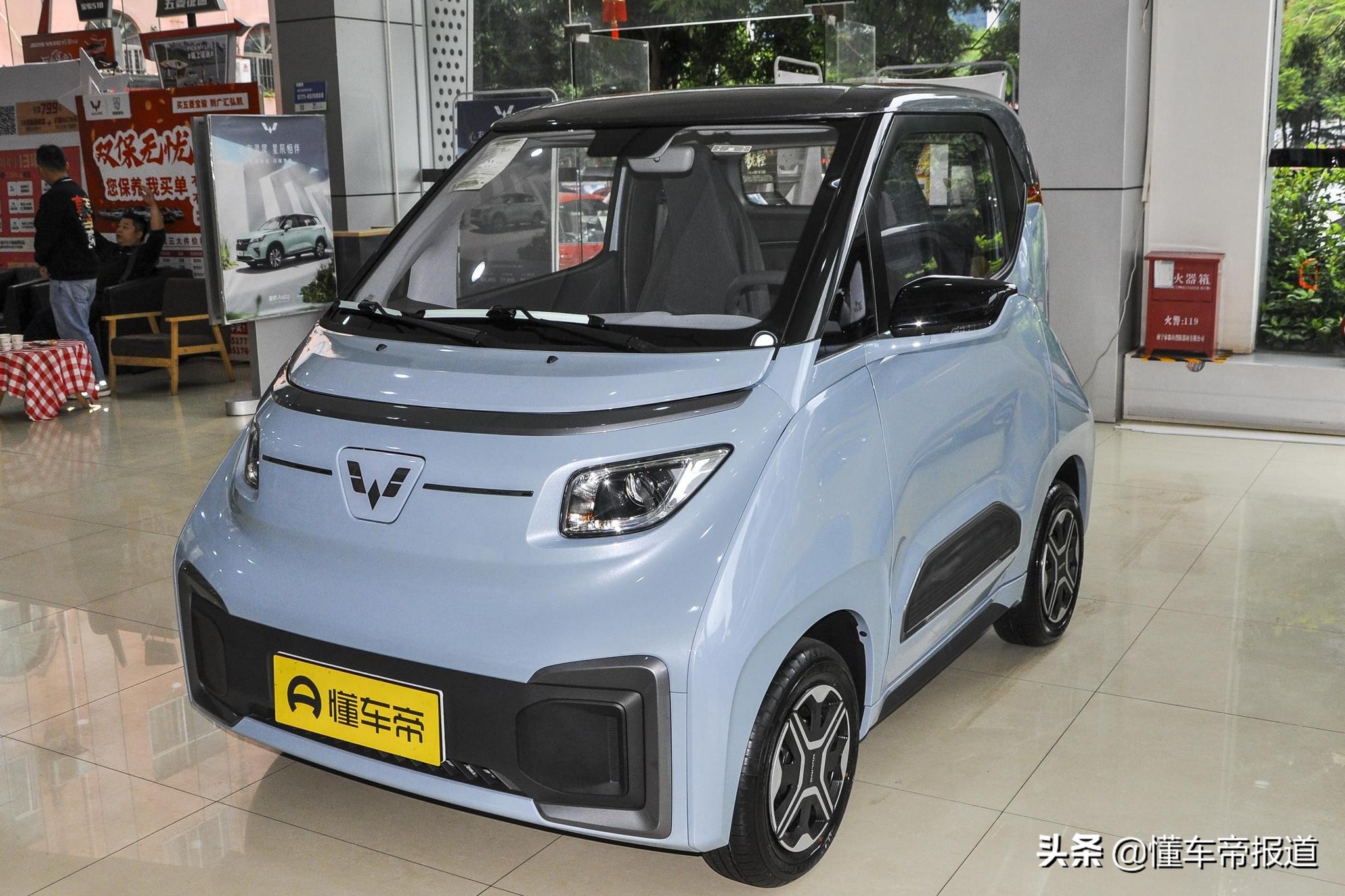 新车 </p><p>　　 续航305公里、两座设计！五菱“微型电动车”NanoEV开启盲订