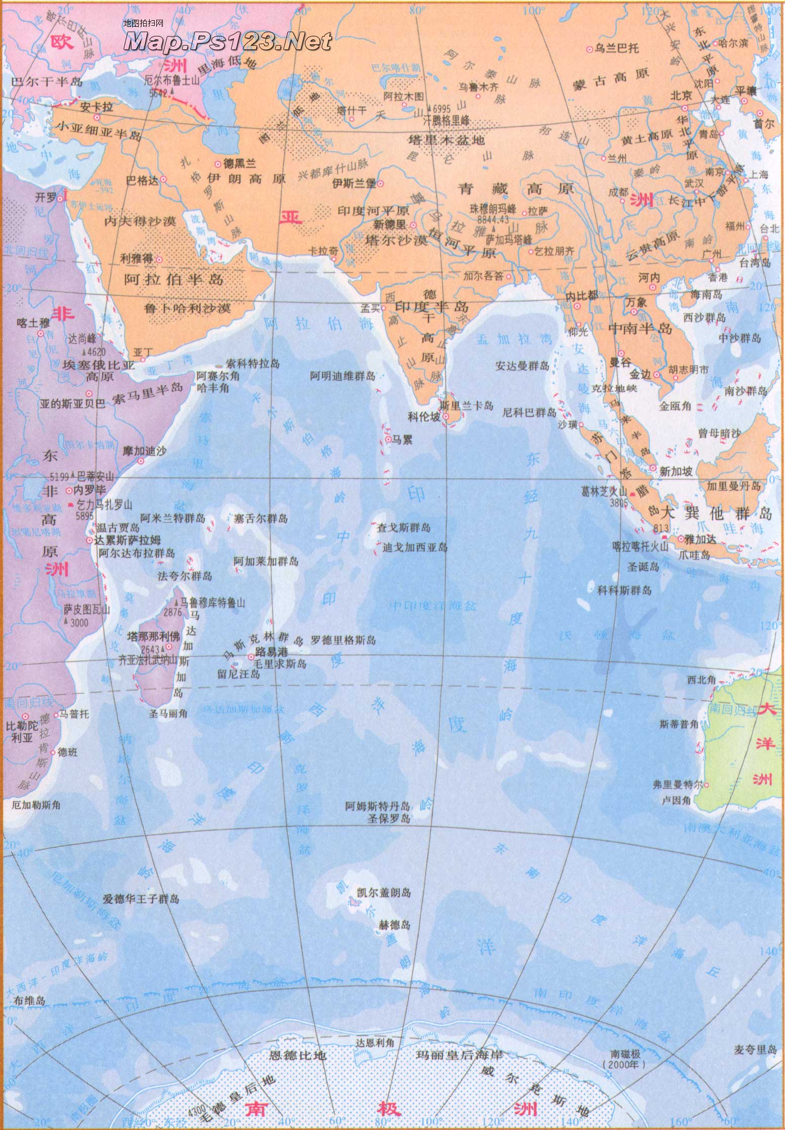 四大洋是哪四个，世界四大洋知识分析？