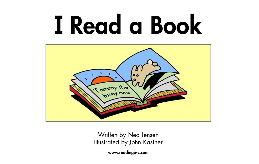 幼儿启蒙有声绘本阅读:《I read a book》读书给狗狗听