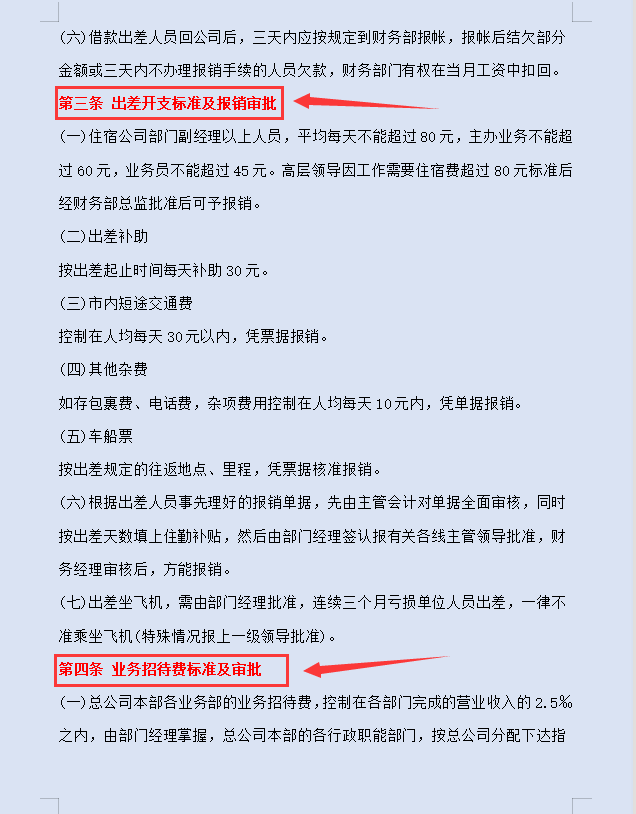 2021公司财务制度范本，31页完整版电子版，会计人员收好备用