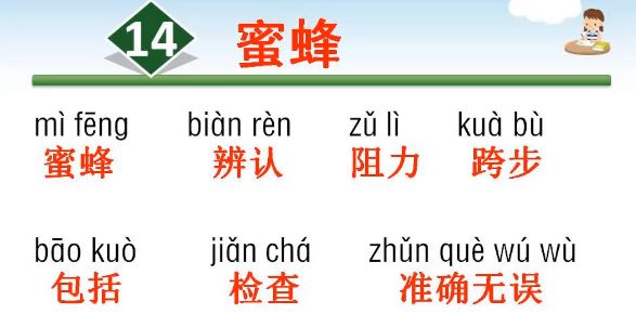 部编三年级语文下册各单元听写的词语+知识点，孩子开学后成绩高