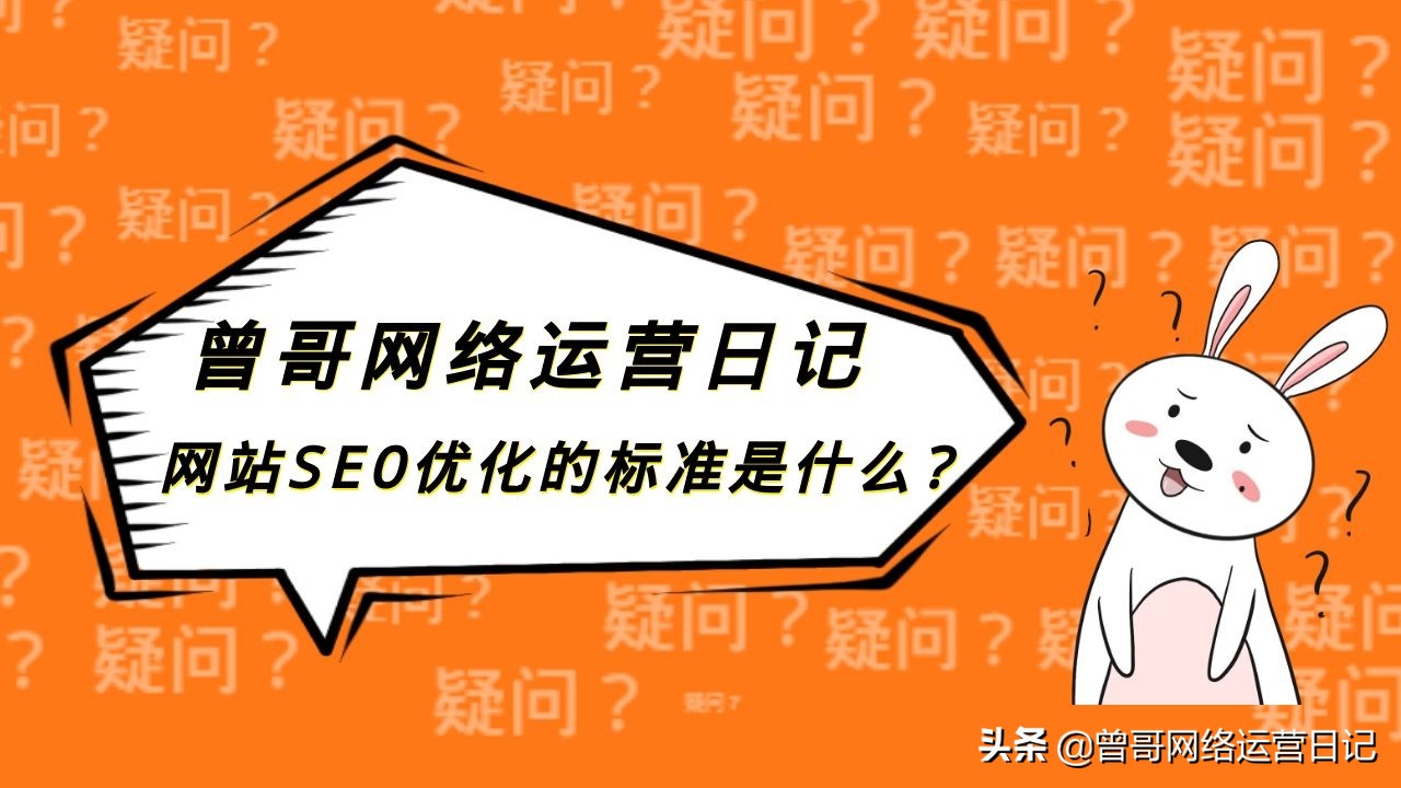 网站seo标准，网站seo优化标准是什么？